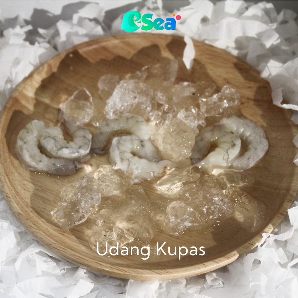 

Udang Kupas Segar PREMIUM Size Berat Kotor 250g/500g