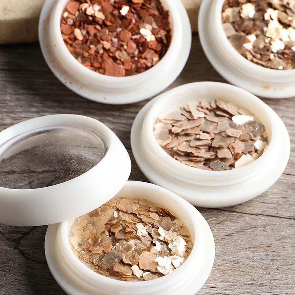 Mxbeauty Ornamen 3D Bentuk Abalone Motif Marmer Untuk Dekorasi Nail Art