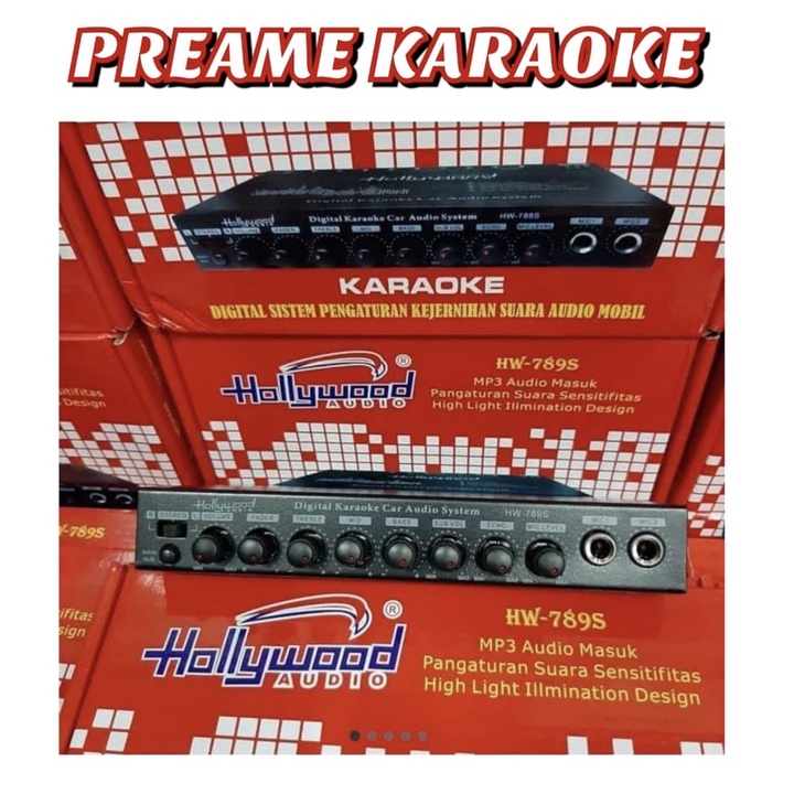 PreM karaoke merk hollywood hw789