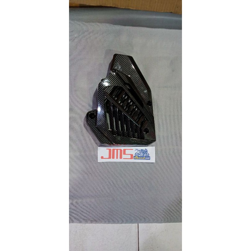 cover tutup radiator carbon honda vario 125 vario 150 dan pcx 150 zoro