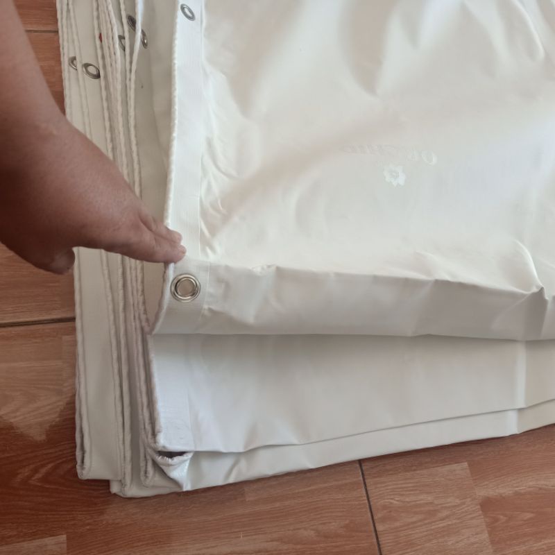 terpal semi karet ukuran 4X7m.merek ORCHID