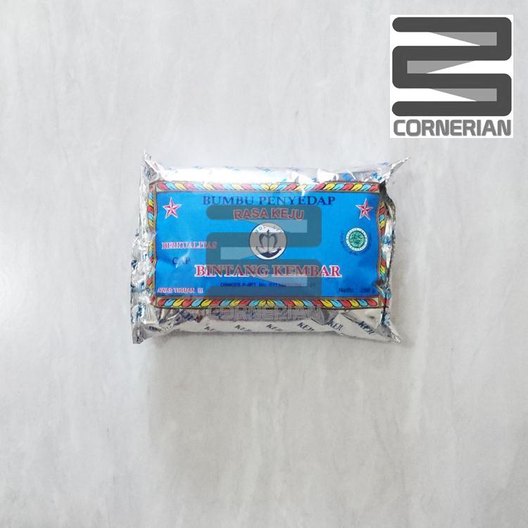 

[ CORNERIAN ] Bumbu Atom Bintang Keju 250 Gr Cheese MDL 525 Kembar Bubuk Tabur Masak Langsung Pakai Halal MUI BPOM