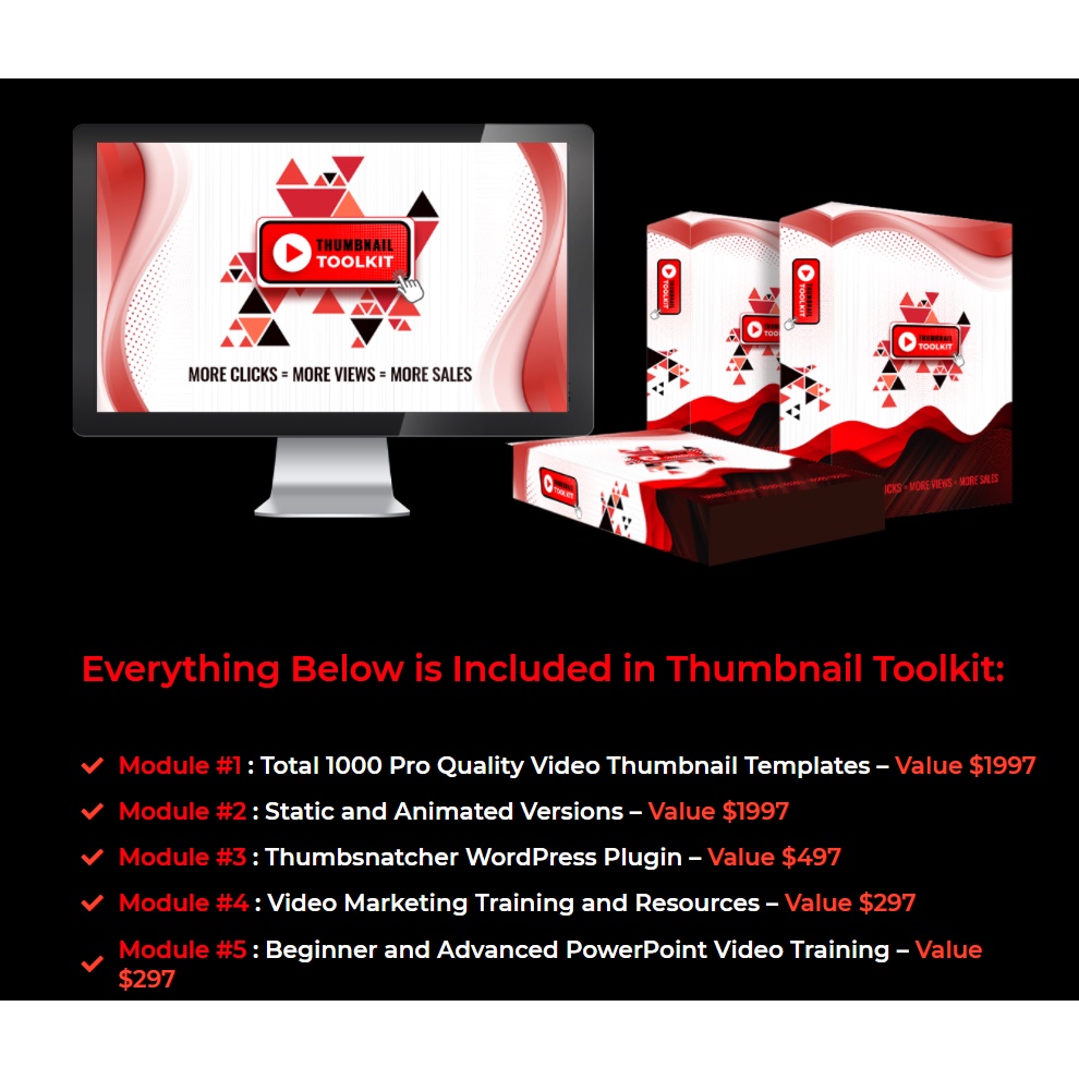 Thumbnail Toolkit Power Point Template