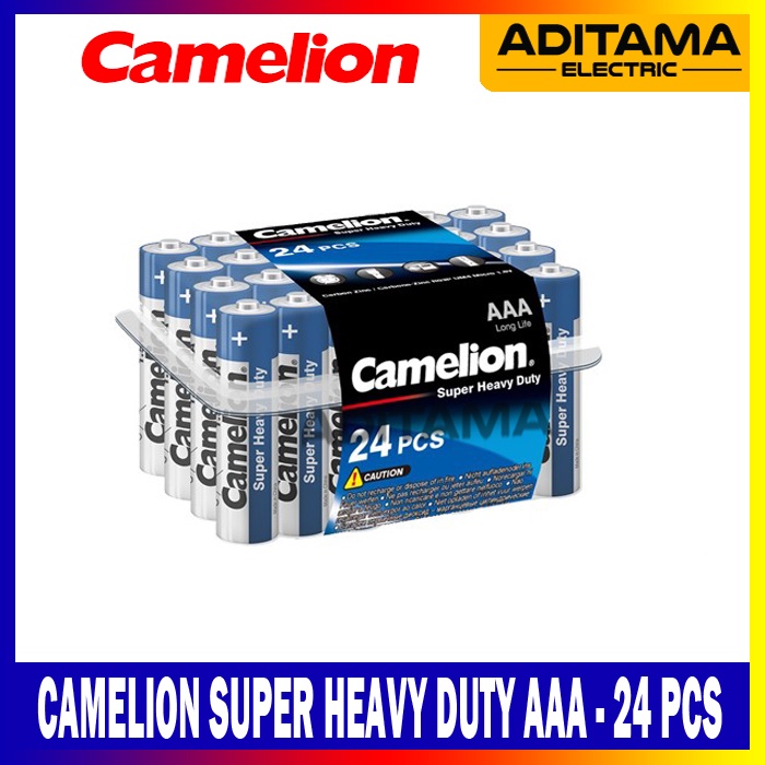 CAMELION BATERAI SUPER HEAVY DUTY AAA A3 - ISI 24Pcs