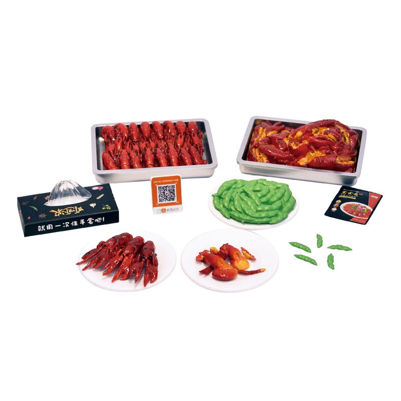 Jykys - 1/12 Lobster Full Course Meal Trading Figure no 1