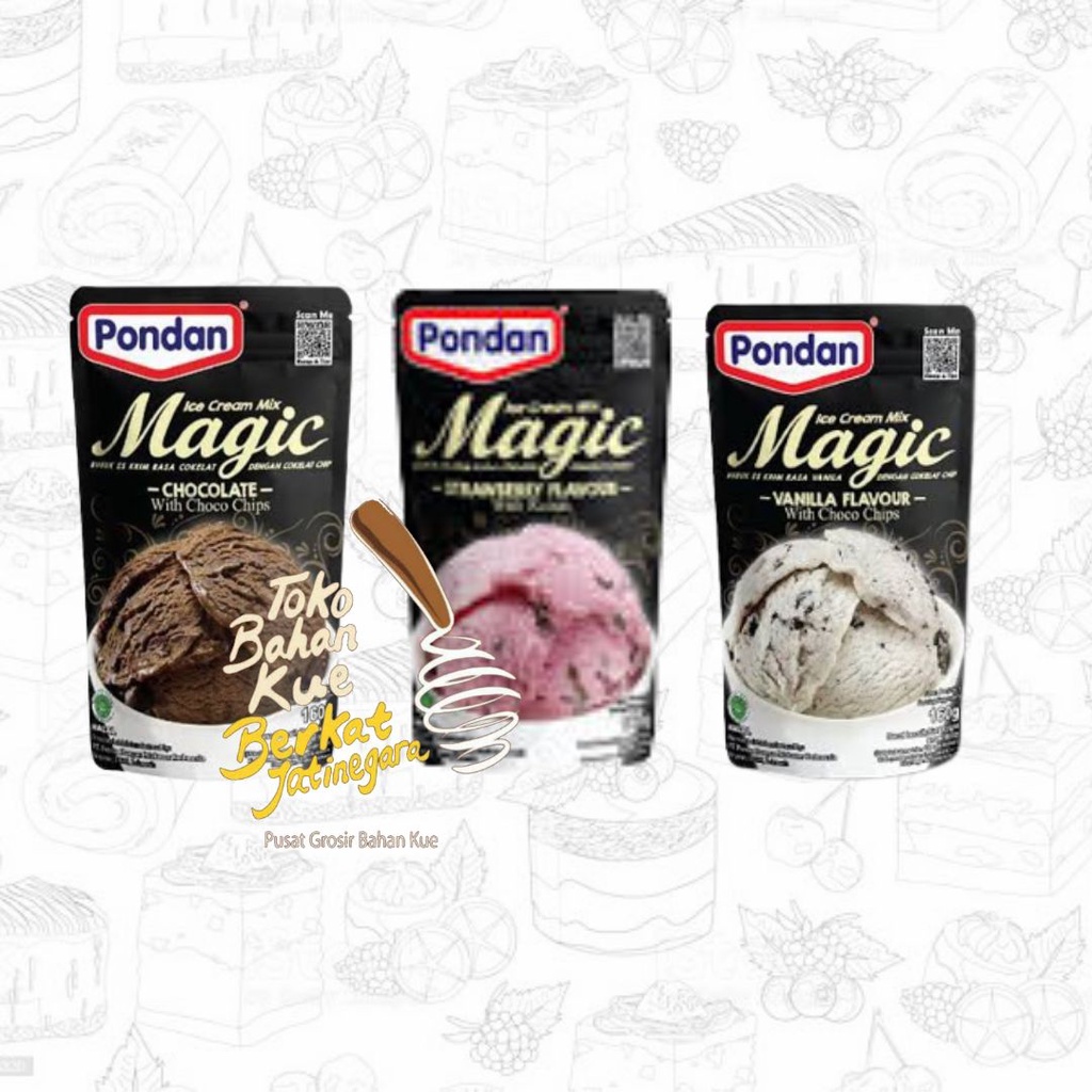 

PONDAN MAGIC ICE CREAM ALL VARIAN / TEPUNG PREMIX ICE CREAM