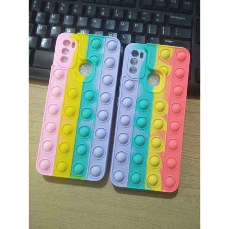 SoftCase Pop it Infinix Hot 9 Play / Hot 10 / Hot 10s / Hot 11 nfc / Smart 5 Casing POP IT 3D Polos