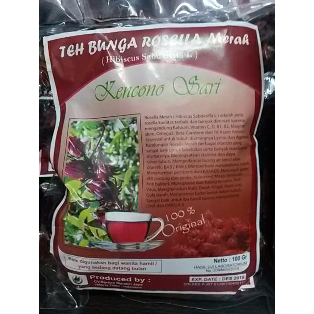 

Teh Rosella Merah Kencono Sari N49