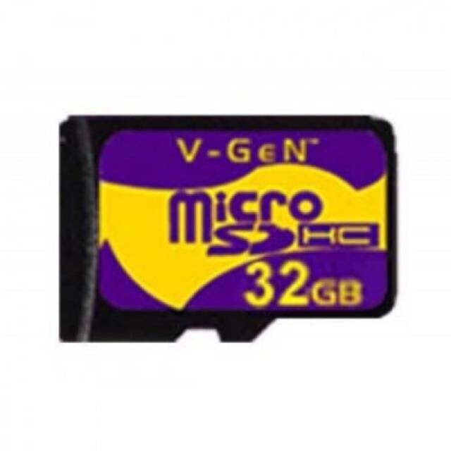 MEMORI CARD C6 32GB V GEN MURAH KARTU MEMORI C6 32GB ORI VGEN MICRO SD CARD CLASS 6 V-GEN 48MBs 32GBMicro SD Card 32Gb