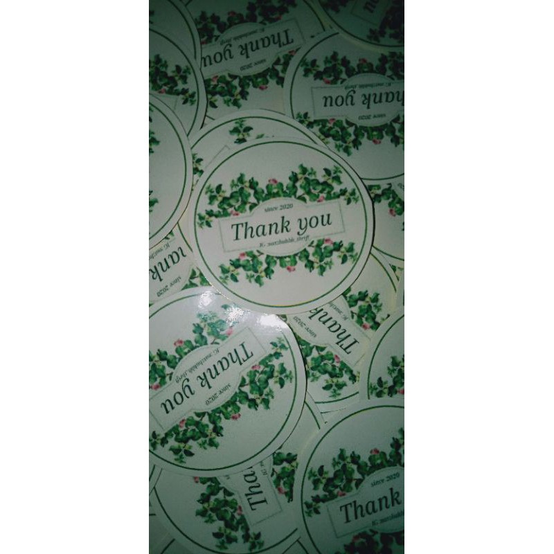 

Stiker ucapan terimakasih/olshop/produk