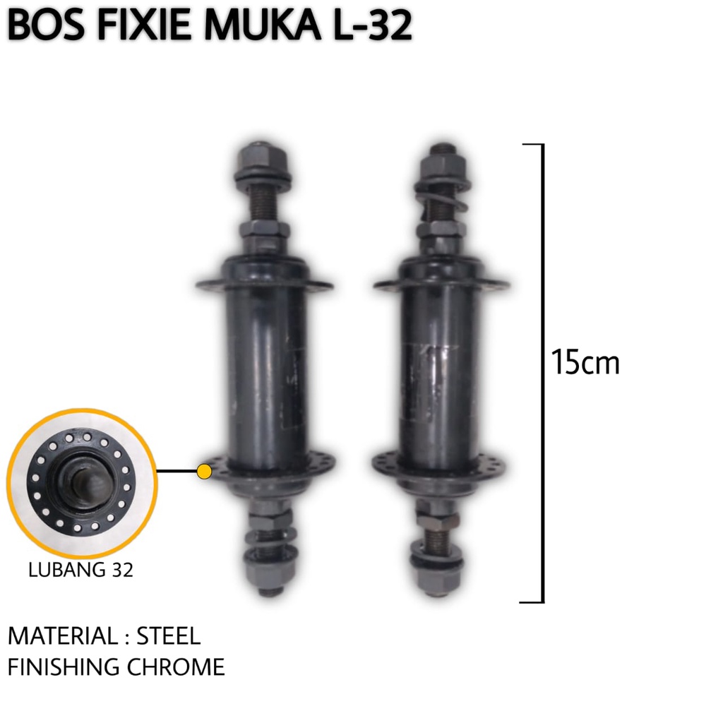 Bos Sepeda Fixie Depan L 32