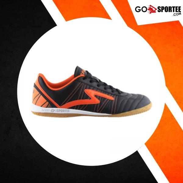 Sepatu Futsal SPECS HORUS (Black/Orange)