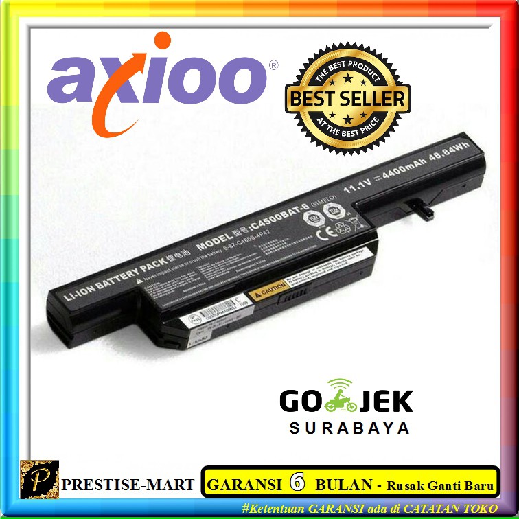 Baterai AXIOO NEON C4500 - Hitam