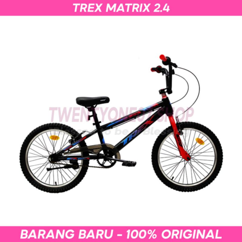 Sepeda BMX 20 Inch Trex Matrix 2.4 Model Terbaru Remaja Dewasa