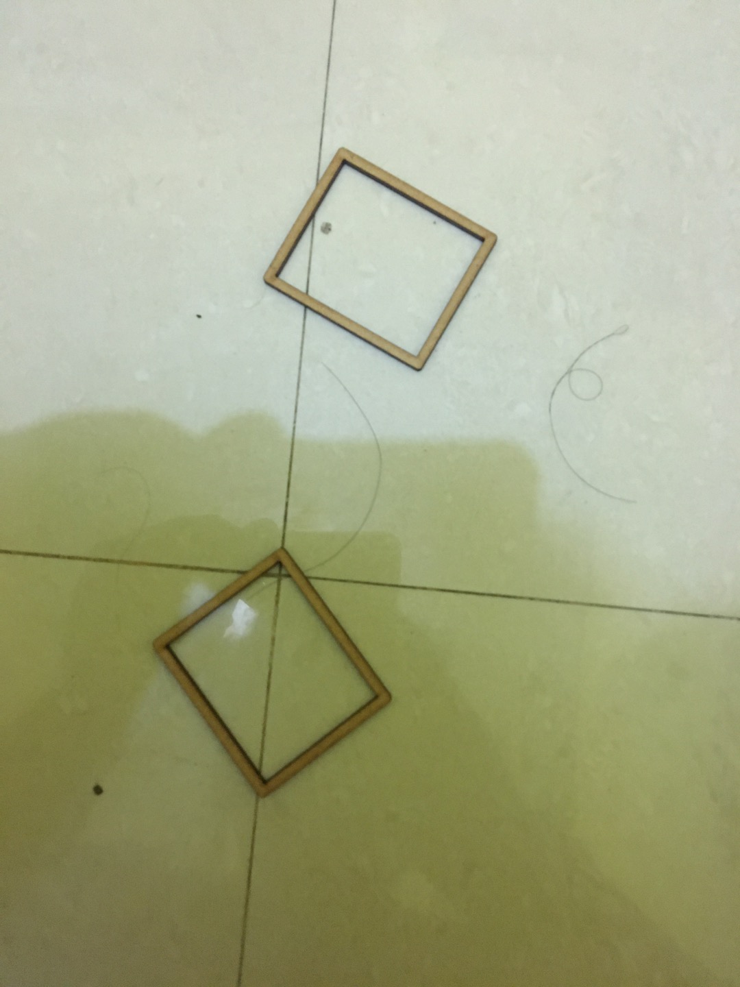 Scrapbook Frame Kotak Chipboard