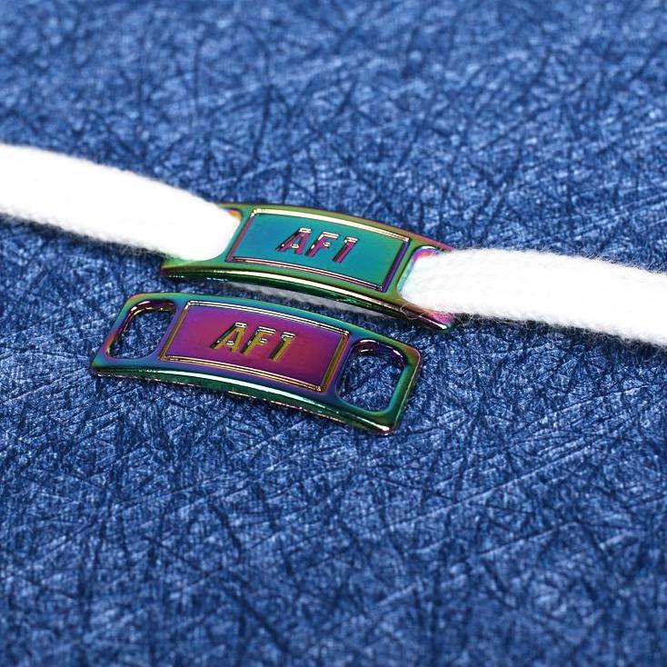 [PRE. 622505] AKSESORIS SEPATU PUTIH NIKE AIR FORCE 1 ASESORIS TALI PLAT METAL TAG AF1 RING AF1