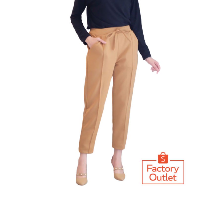 DF - CELANA DOTY BASIC PANTS // SCUBA PREMIUM | Shopee