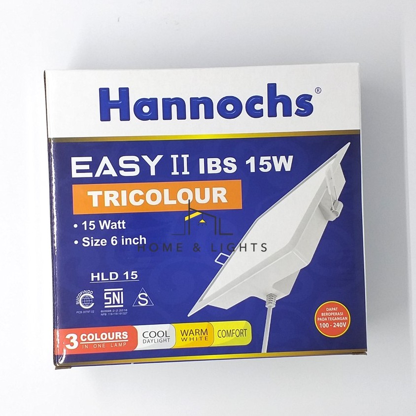 Downlight LED Tricolor Easy II Hannochs 15W