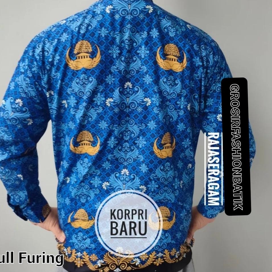 Terbagus.. KEMEJA HEM PRIA KORPRI 2022 FULL FURING. Seragam Kopri Terbaru 2022 Full Furing. BAJU KOR