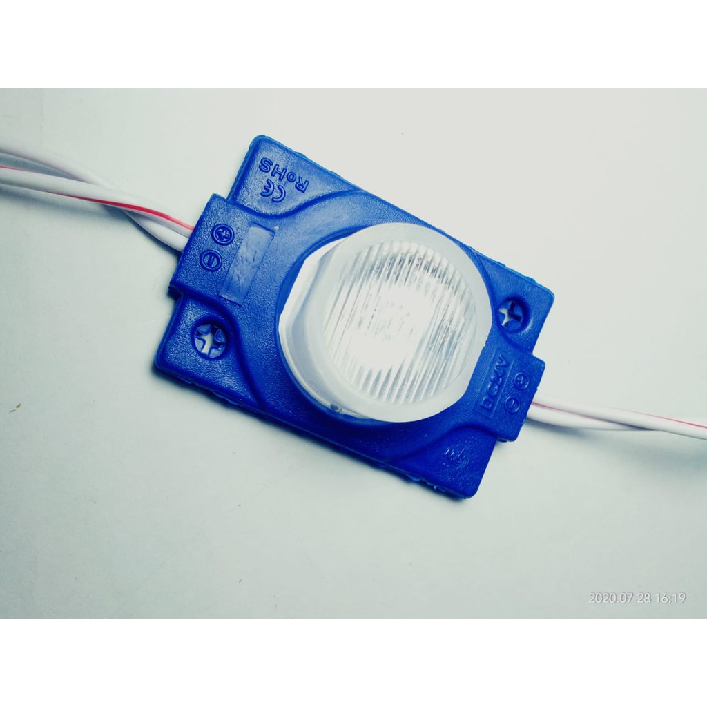 [DSP-9025] 1 LED MODUL 8018 1LED 24V 24 V LED 1MATA 1 MATA - BIRU
