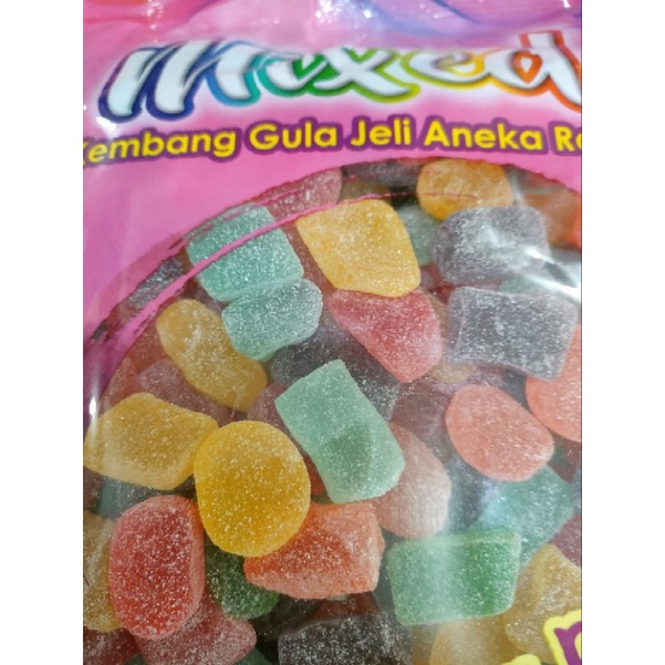Waisun Kembang Gula Jelly Lunak Aneka Rasa 1 kg