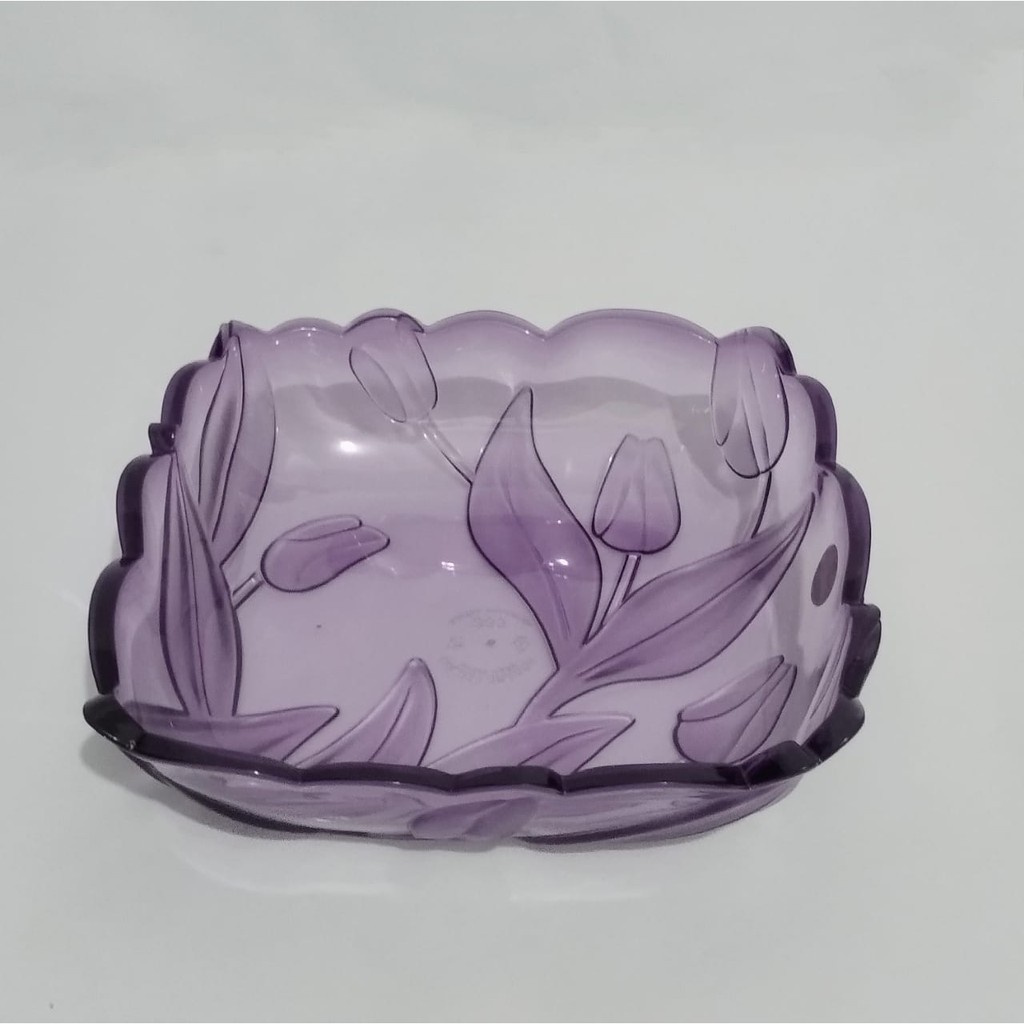 Mangkok MELAMIN Relief Tulip 886, 9 inc Golden Dragon ADA WARNA HIJAU UNGU PUTIH