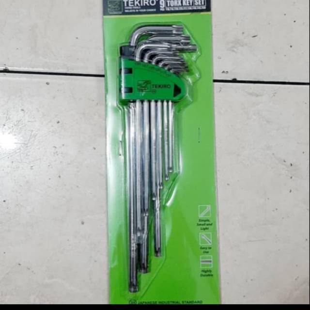 Kunci L bunga merk tekiro