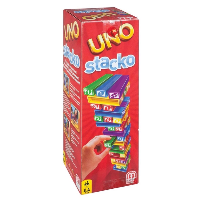 Uno Stacko / Mainan Balok Susun Tower Stacko / Board Games Uno Stacko