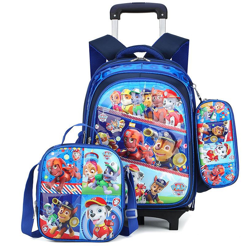 (COD) Vyctoria VOS0005 Tas Trolley Anak 3in1 Koper Troli Anak Tas Sekolah Import Promo JT0005 0005