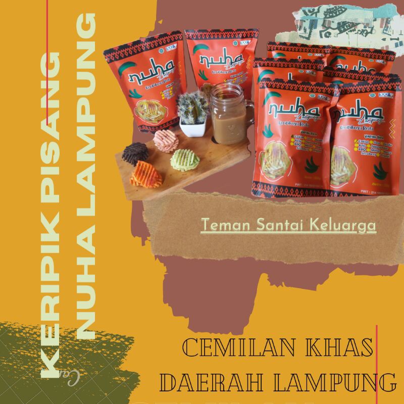 

Keripik Pisang Kepok ( Nuha Lampung ) BALADO