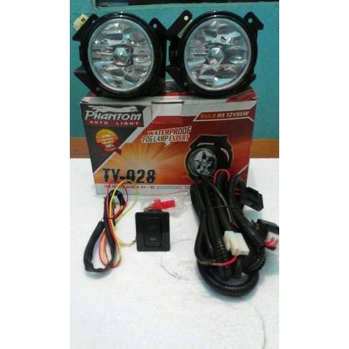 Lampu Foglamp Fog Lamp Avanza Xenia Lama 2004 S D 2006 Set Komplit Shopee Indonesia