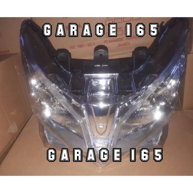 Reflektor depan vario 125 fi old / lampu depan vario 125 fi old, Reflektor vario kzr