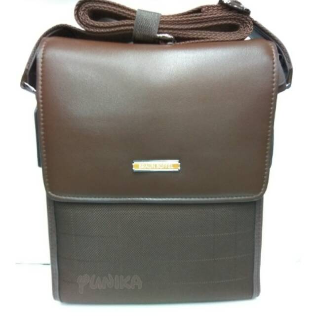 Tas slempang pria braun buffel M 2911-2 brown