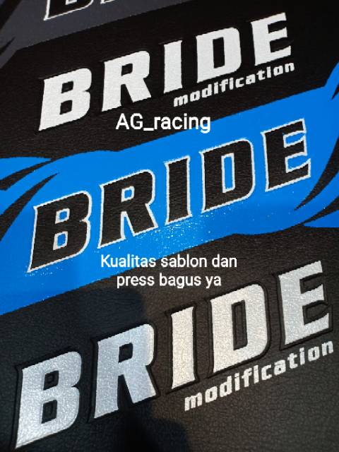 Kulit jok motor MR BRIDE batik multi sablon