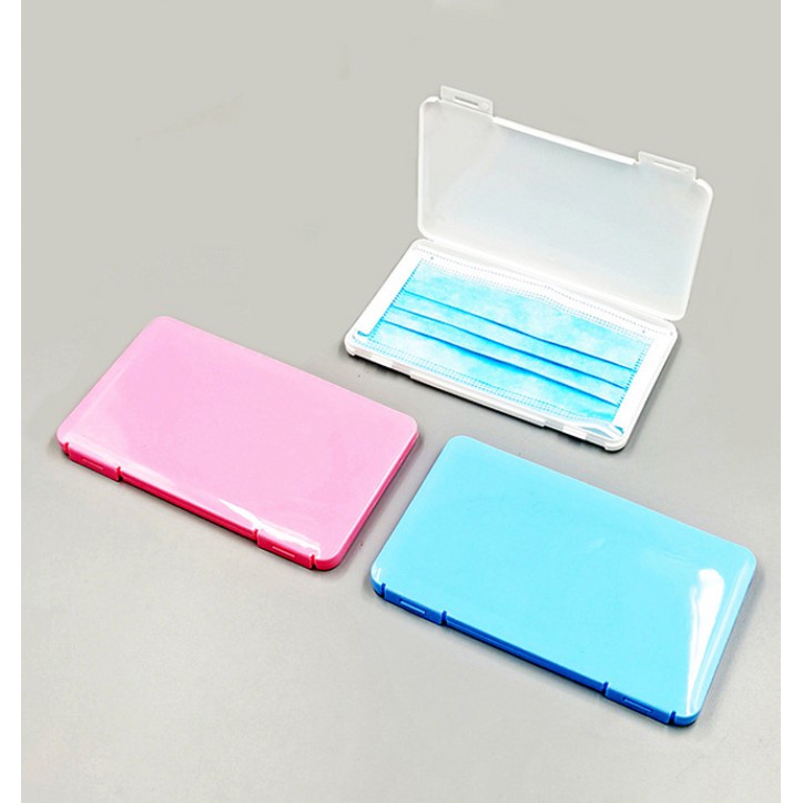 Tempat Masker Anti Bakteri Mask Case Storage Kotak Penyimpanan Masker Higienis High Quality MX1049