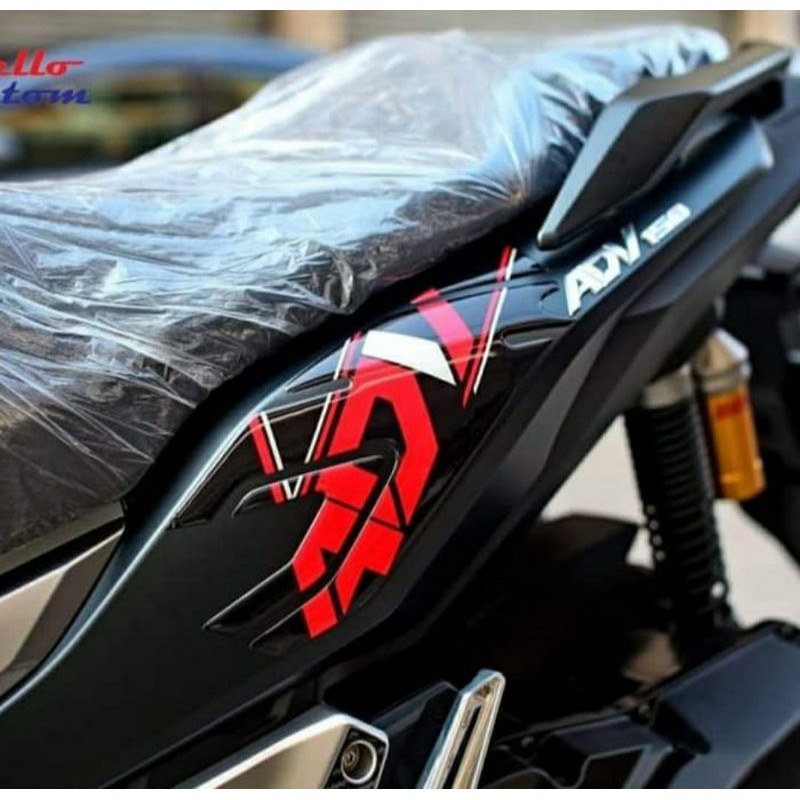 Sticker Stiker Timbul Resin Body Samping Honda ADV 150