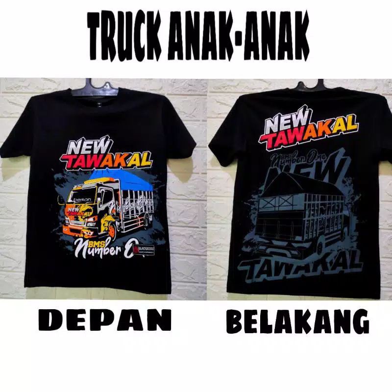kaos truk anak tanggung virall tawakal