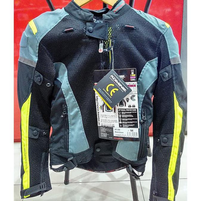 promo  JAKET KOMINE JK-069 AIR STREAM MESH ARIUS - BLACK-RED
