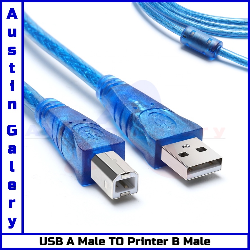 USB Kabel Printer Universal Printer Scanner Fax All In One / USB Cable Printer Universal All Merk