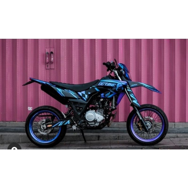 Dekal sticker Dekal motor WR 155