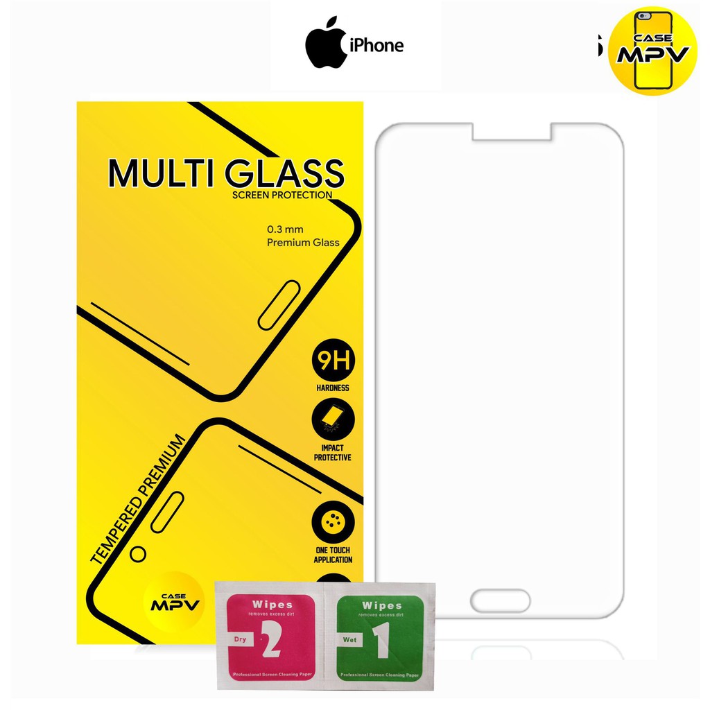 Tempered Glass For iPhone 4 5 6 6S 6+ 6S+ 7 7+ 8+ X 11PRO