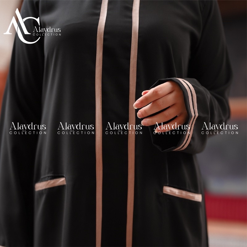 New Abaya Gamis Maxi Dress Arab Saudi Bordir Zephy Turki Umroh Dubai Turkey India Wanita Hitamjo 622