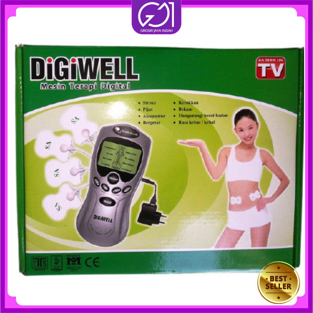 Digital Therapy Digiwell / Alat Pijat Digiwell Reiki Digital / Alat  Pijat Terapi Akupuntur Elektrik / Alat Pijat Kesehatan / Alat Pijat Kejut Listrik Untuk Tubuh