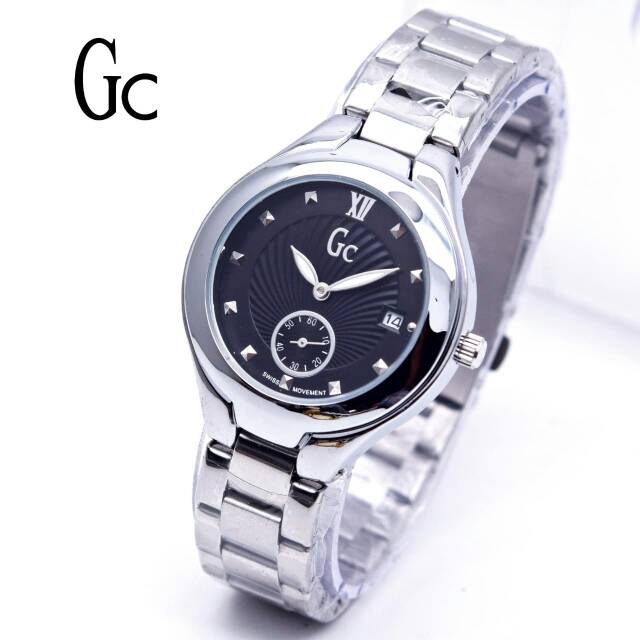 Jam Tangan Wanita Gc Detik On Body Silver