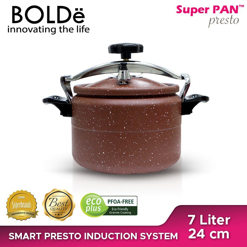 BOLDe Panci / Super Pan Presto Brown 7 L BOLDE OFFICIAL SHOP