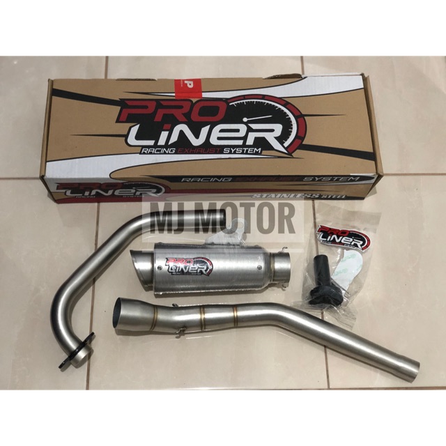Knalpot Proliner asli 100% untuk honda Sonic150