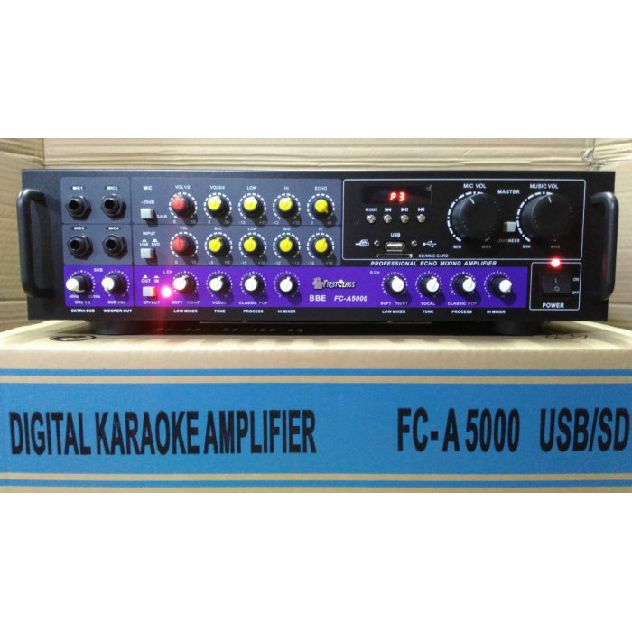 Amplifier Karaoke Firstclass FC A-5000