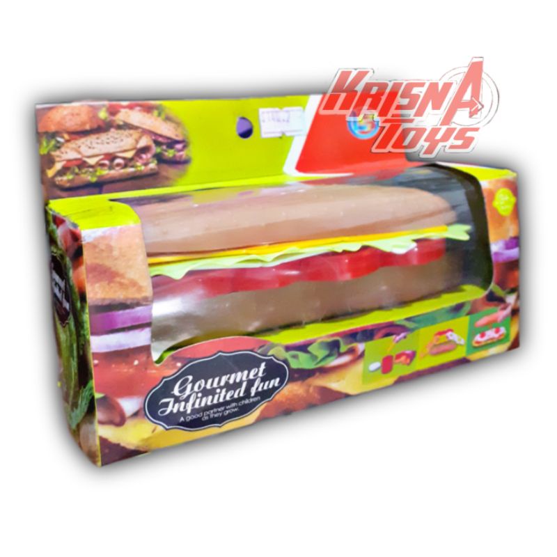 MAINAN ANAK HOT DOG SET/HOT DOG BONGKAR PASANG/KITCHEN SET