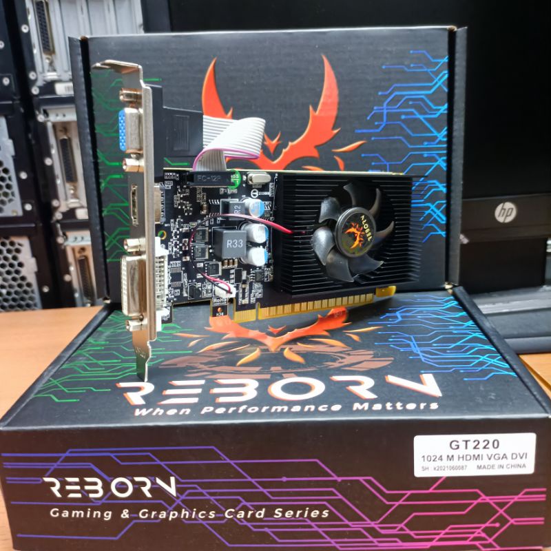 VGA GEFORCE PCI XPRESS GT220 1GB 128BIT SISTEM