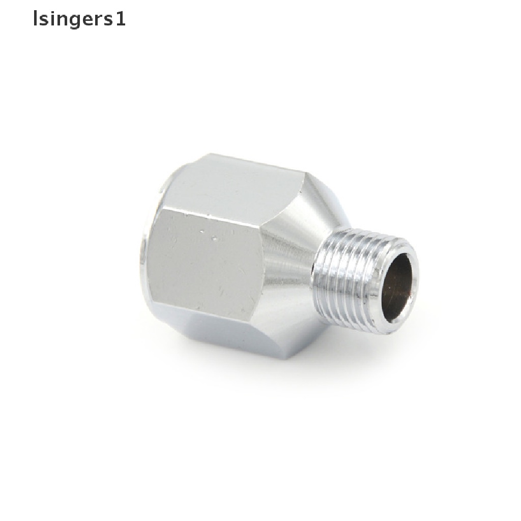 (lsingers1) Adapter Konektor Selang Airbrush 1 / 4 &quot;BSP Female Ke 1 / 8&quot; Male Bahan Metal